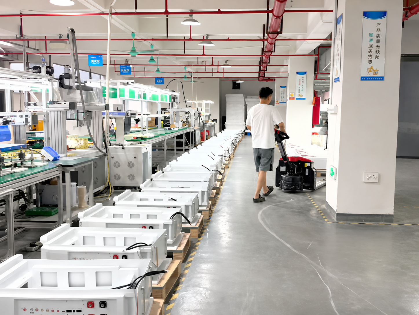 Energy storage production in Yangzhou.
