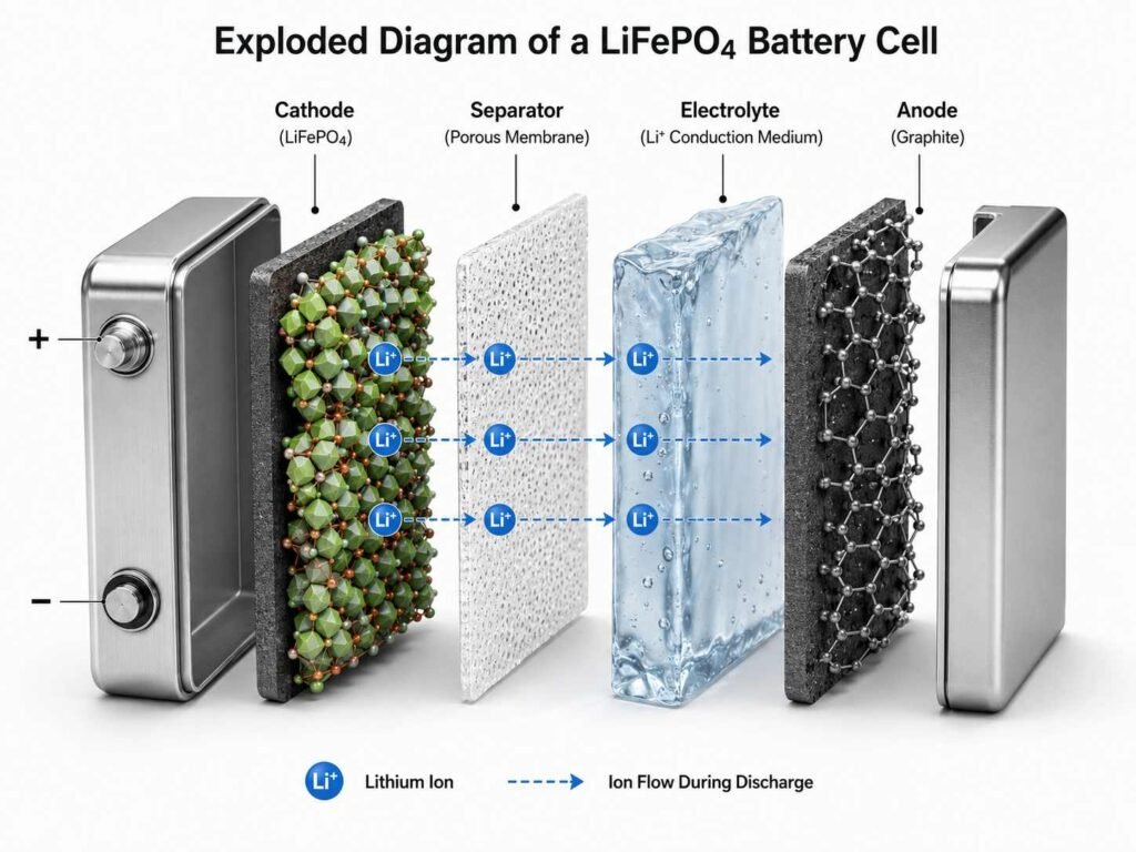 home energy storage system – wall mounted lithium battery with smart energy management