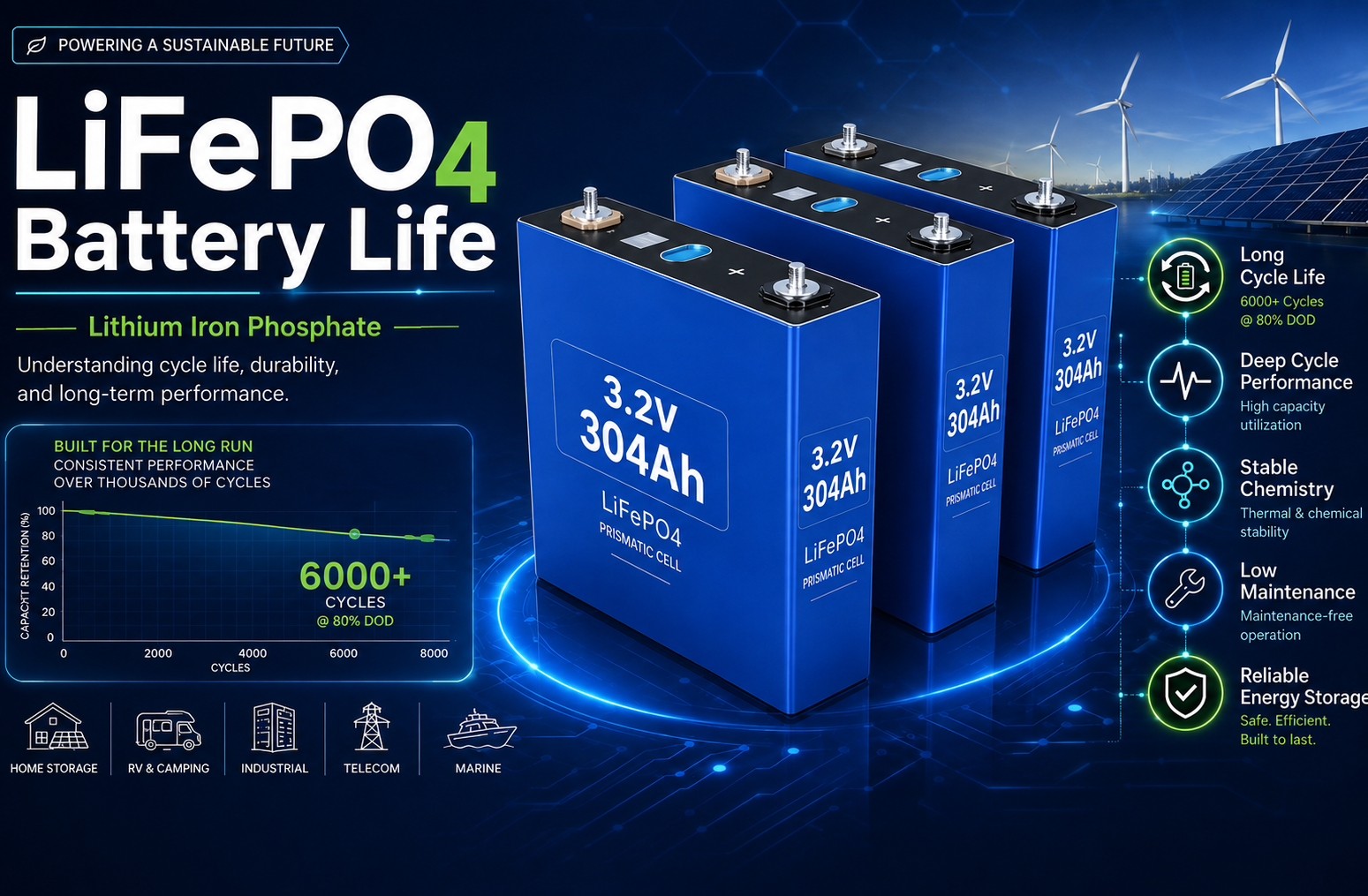 Long Lifespan Battery